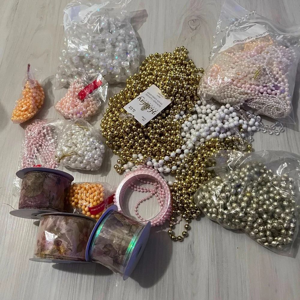 Craft Bundle 🎀 - Ribbon and Beads